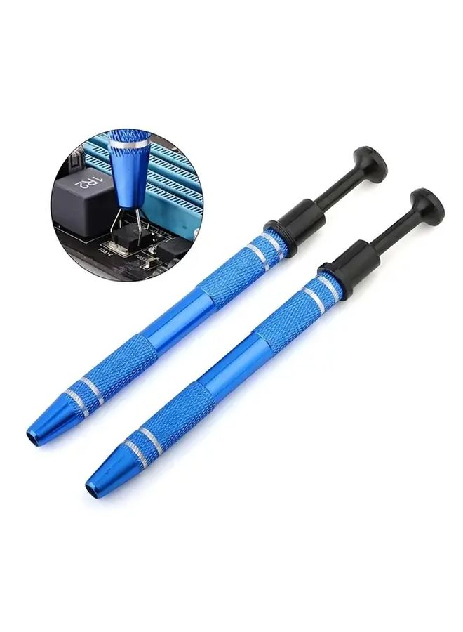 Black Electronic Component Tweezers Set With IC And BGA Chip Puller Extractor For Computer And Phone Repair - Image 5