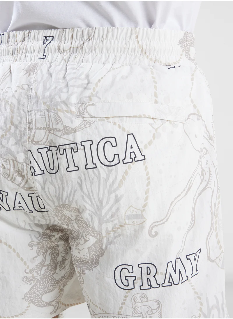 Grimey Mighty Harmonist Nautica X Grmy Nylon Shorts