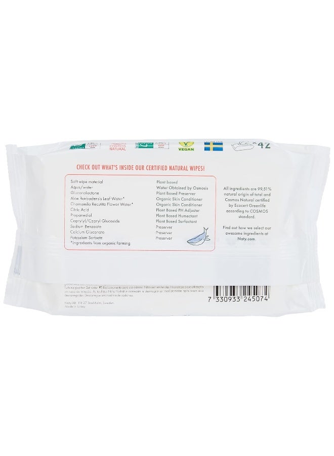ECO by Naty Naty Eco-Sensitive Toddler Wipes - Resealable Top - 42 ct - Image 2