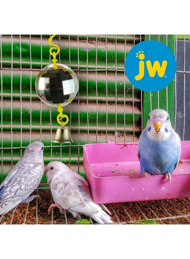JW Pet Company Activitoy Disco Ball Small Bird Toy, Colors Vary - Image 2