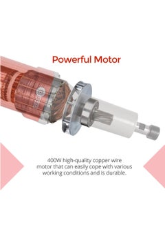 AFRA AFRA Die Grinder, 6MM, 400W, 27000r/Min No-Load Speed, Metal Gear Box, 25mm Diameter, AFT-06-400DGRD, 1-Year Warranty.  - Image 2