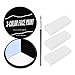 BOBISUKA White Black Grey Face Body Paint + 3PC Sponge + Brush, Colored Eye Black for Baseball Softball Sport Games, Face Painting Kit for Halloween Skeleton Skull, Clown Cosplay, Costume, SFX Special - Image 2
