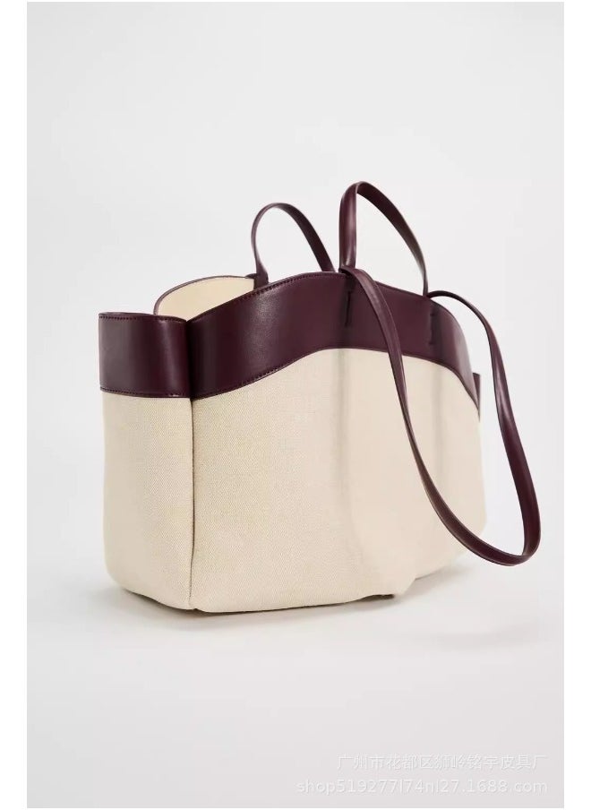 Rup Art Designer Large Capacity Canvas Tote Bag for Women – Stylish and Functional Handbag for Everyday Use  - Image 3