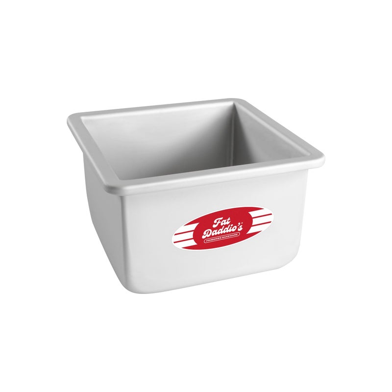 Fat Daddios Anodized Aluminum Square Cake Pan 6 x 4 Inch