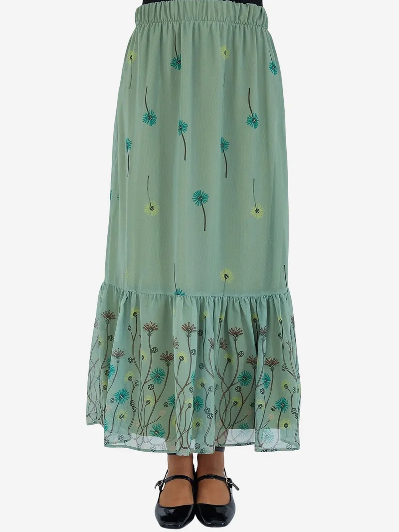بيغ دارت BDART Floral Print Maxi Skirt