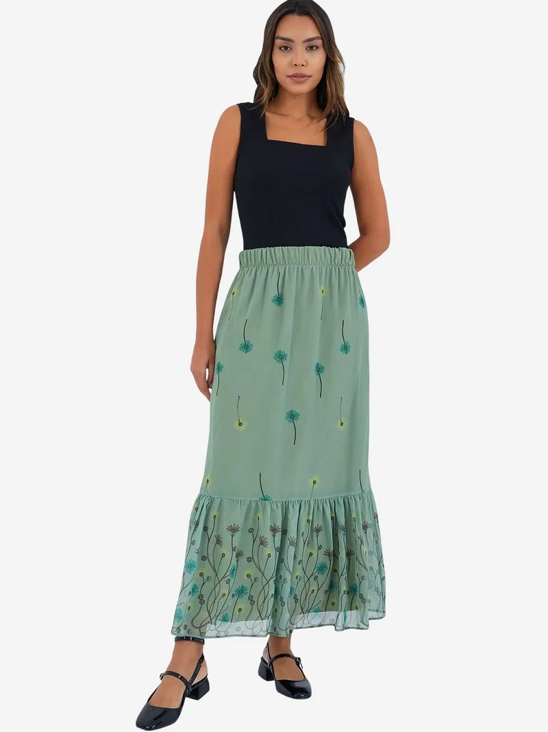 بيغ دارت BDART Floral Print Maxi Skirt
