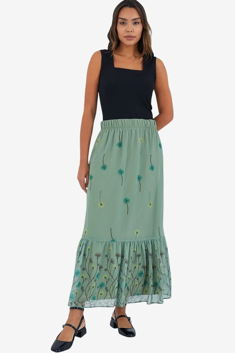 بيغ دارت BDART Floral Print Maxi Skirt
