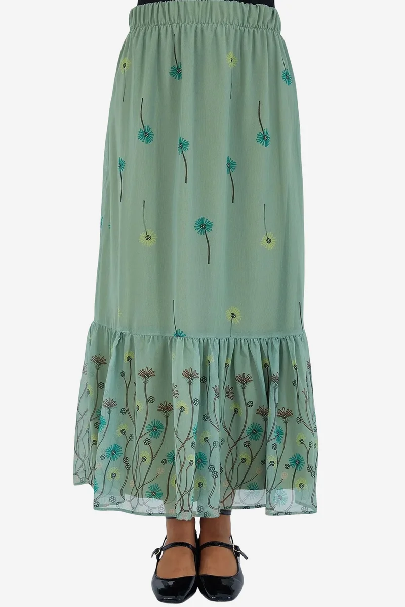 بيغ دارت BDART Floral Print Maxi Skirt