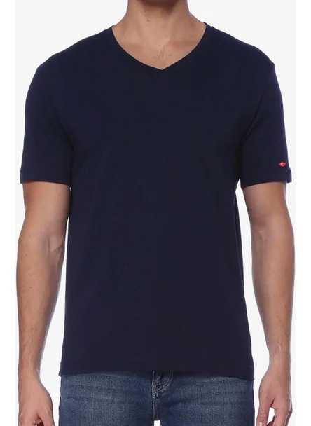 اي يلديز Crescent 59521 Men's Navy Blue T-Shirt