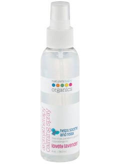 Nature's Baby Organics Natures Baby Organics Aromatherapy Calming Spray Lovely Lavender Oil Spray Soothing Baby Oil for Kids Babies Helps Soothe and Relax Hypoallergenic Organic, No Glutens, or Parabens 4 oz  - Image 1