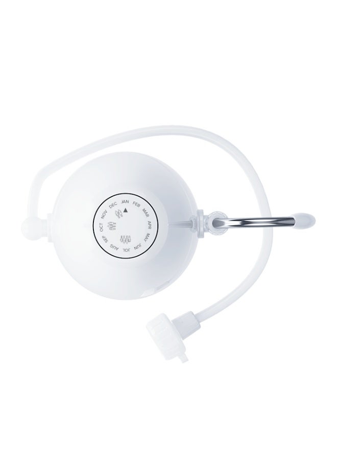 Aquaphor Modern H Faucet Water Filter System, 4000L Long-Lasting Cartridge, 1.0–1.2 L/min Filtration Rate, Removes Chlorine, Rust, Odors & Contaminants, Easy Plug-in Tap Water Purifier with Adaptors, Compact & Travel-Ready Drinking Filter (White) - Image 2