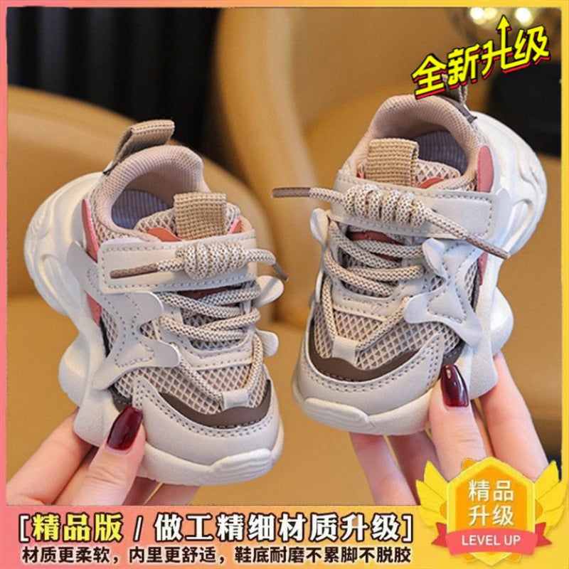Infant And Toddler Sports Shoes Soft Sole Men'S And Women'S Children'S Dad'S Shoes Mesh Toddler Shoes For Babies Up To Age - Image 1