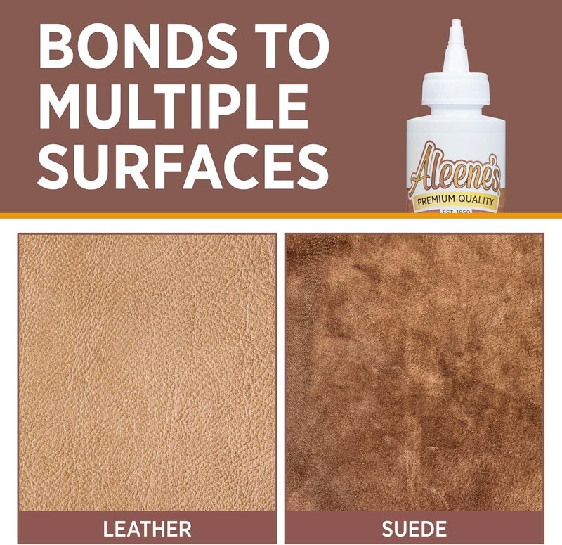 Aleene's Leather & Suede Glue 4oz - Image 4