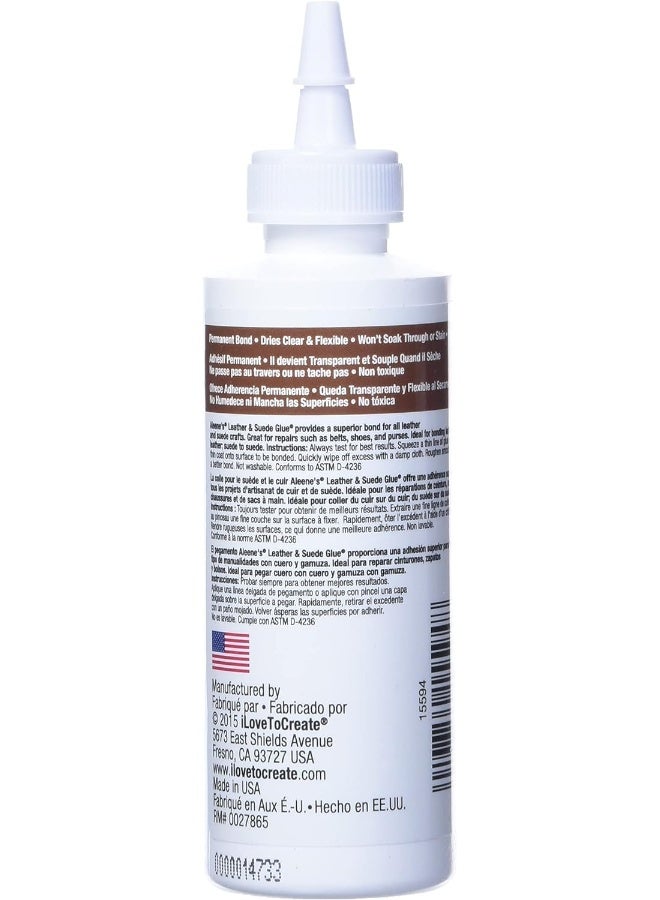 Aleene's Leather & Suede Glue 4oz - Image 2