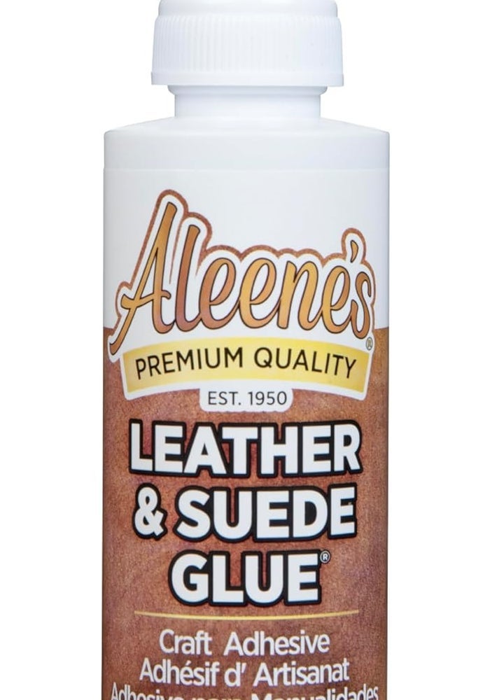 Aleene's Leather & Suede Glue 4oz - Image 1
