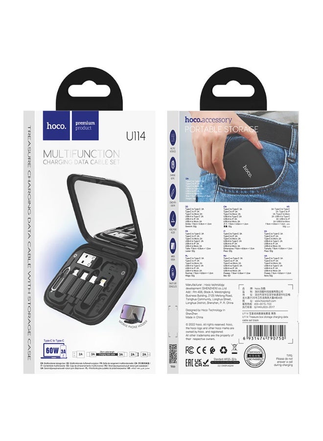 Hoco Cable set U114 Treasure box storage box - Image 1