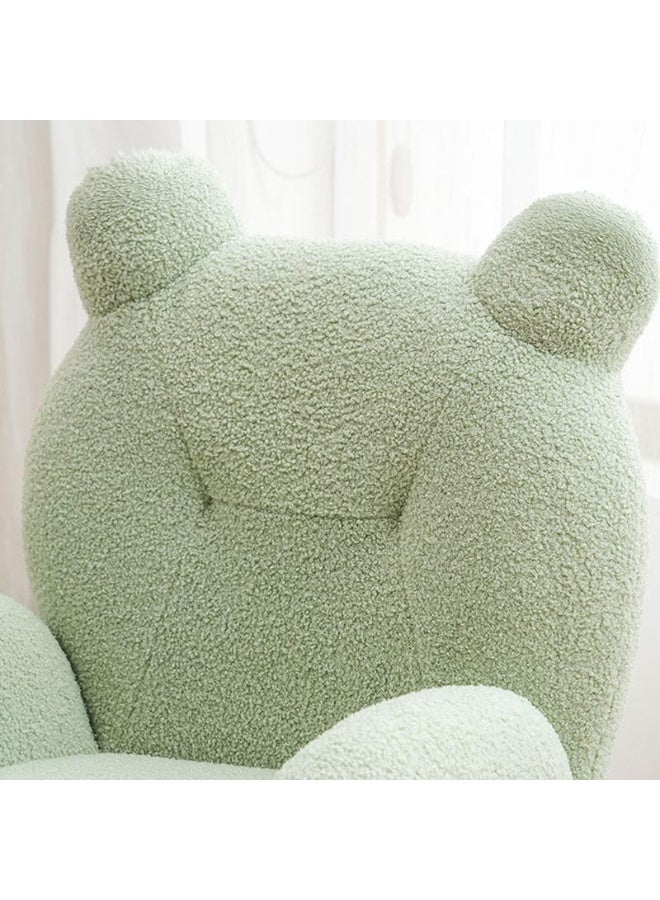 Zayn comforts Animal-Themed Children's Sofa Chair with Armrests and Stylish Tufted Upholstery (Mint-Green) - Image 3
