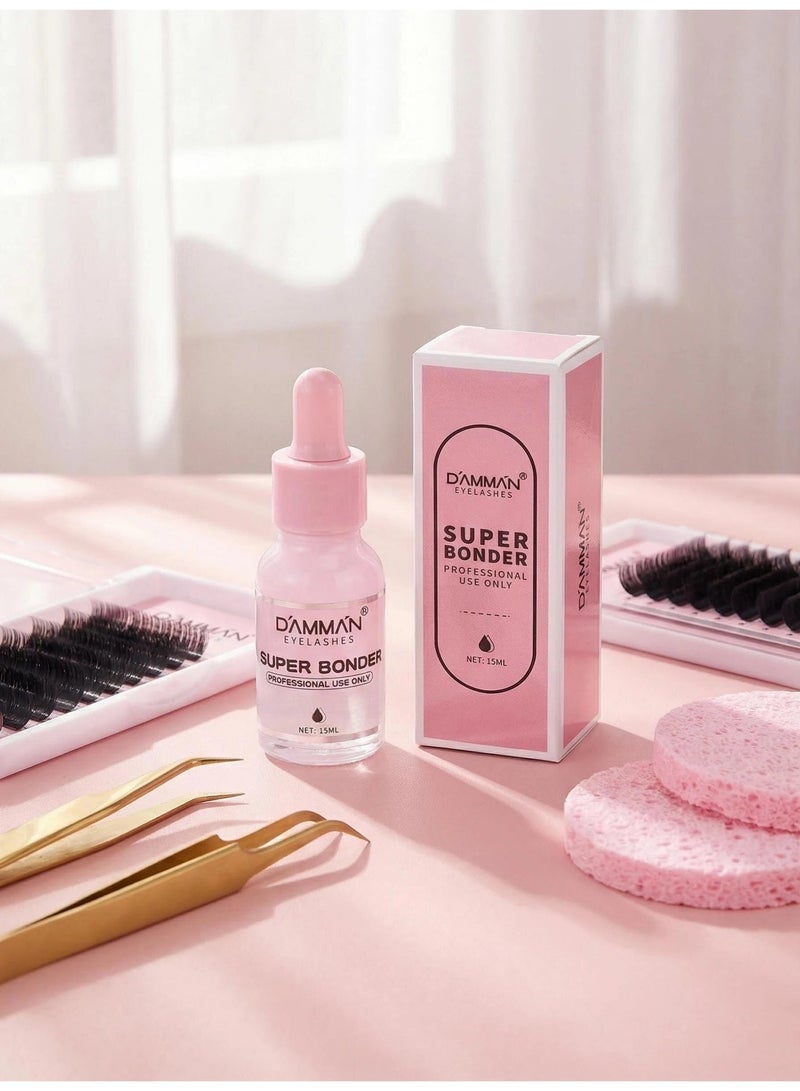 D'AMMA'N Lash Glue Accelerator Bond Booster – Fast-Drying Adhesive Enhancer for Eyelash Extensions - Image 5