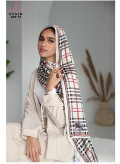 ELLE Veil Luxury  Stan Islamic Hijab for Women for Occasions and Regular Days - Size (200cm x 75cm) 
