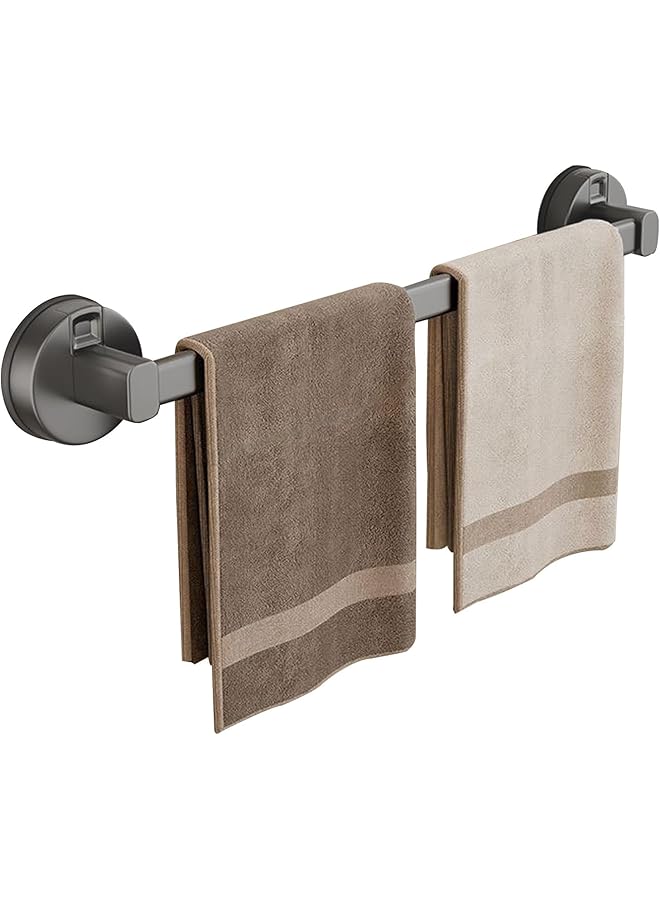 S-TOP Strong Suction Towel Holder Rack for Bathroom & Kitchen - Wall Mounted Suction Cup Towel Rail with No Drilling, Reusable Waterproof Towel Bar Organizer, Easy Installation, Damage-Free - Image 1