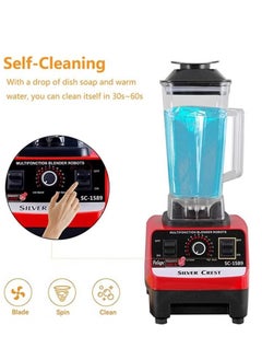 SILVER CREST Heavy Duty Commercial Grade Electric Mixer Blender  - Image 4