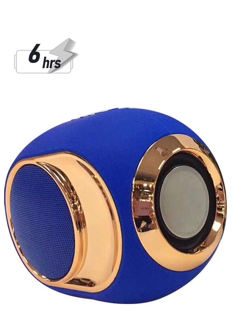 NIBEMINENT Portable Wireless Dual Speakers Blue  - Image 1