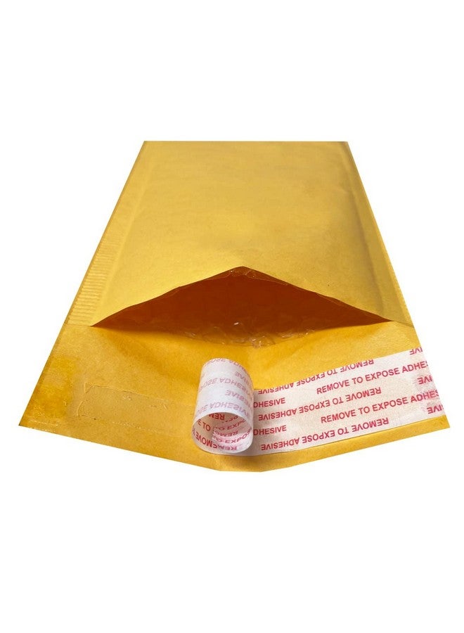 Uboxes Starboxes 100 Kraft Bubble Mailers 4X8" - #000 Self-Sealing Padded Envelopes Bags - Image 5