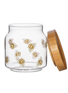 Sass & Belle Sass and Belle Vintage Bee Glass Storage Jar Small - Decorative Kitchen Storage  - Image 2
