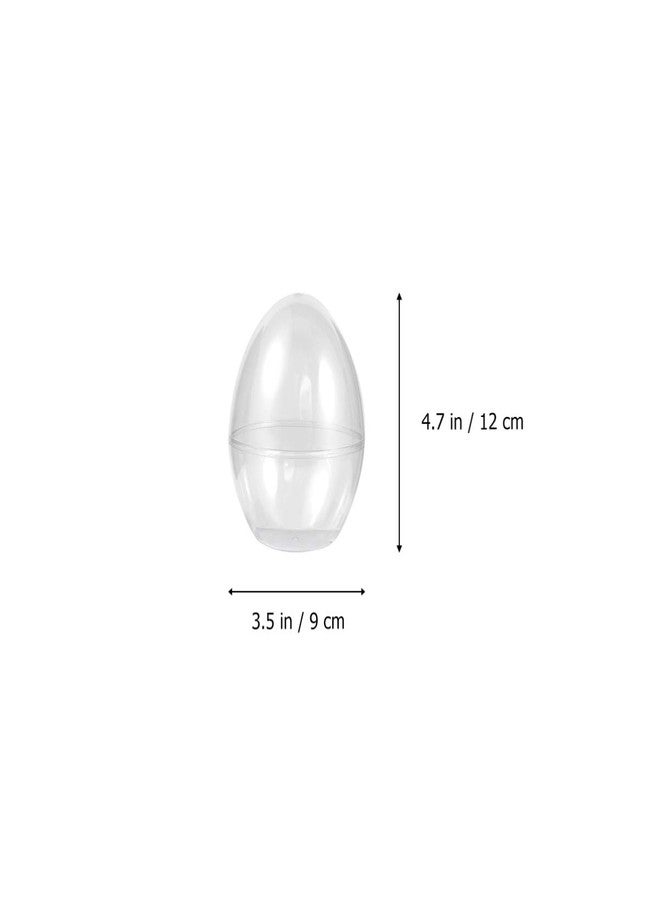 TENDYCOCO 4pcs Fillable Transparent Ornaments Candy Boxes Easter Christmas Wedding Party Home Decor Size - Image 2
