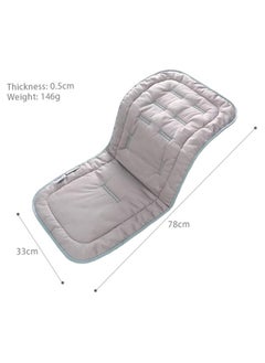 Moro Moro Rectangular Stroller Mattress – Soft Cotton Seat Liner for Baby Comfort  - Image 3