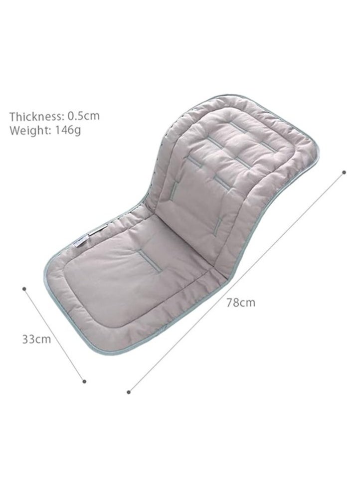 Moro Moro Rectangular Stroller Mattress – Soft Cotton Seat Liner for Baby Comfort  - Image 3