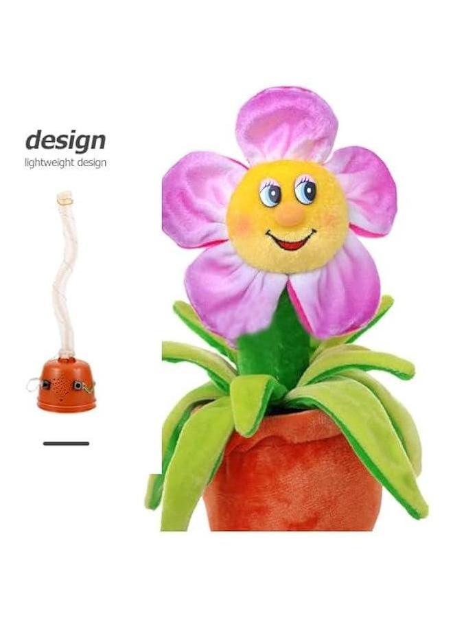 2pcs Dancing Toy Movement Cactus Toys Movements Electronic Handmade Accessory DIY Plush Replaceable Sunflower Plastic Part - Image 4