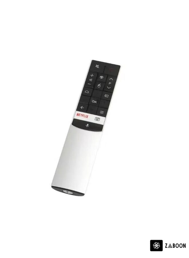 Zaboon Remote Control with Netflix button fit for TCL C70 and P60 series Xclusive X1 RC602S JUR1 Voice Search