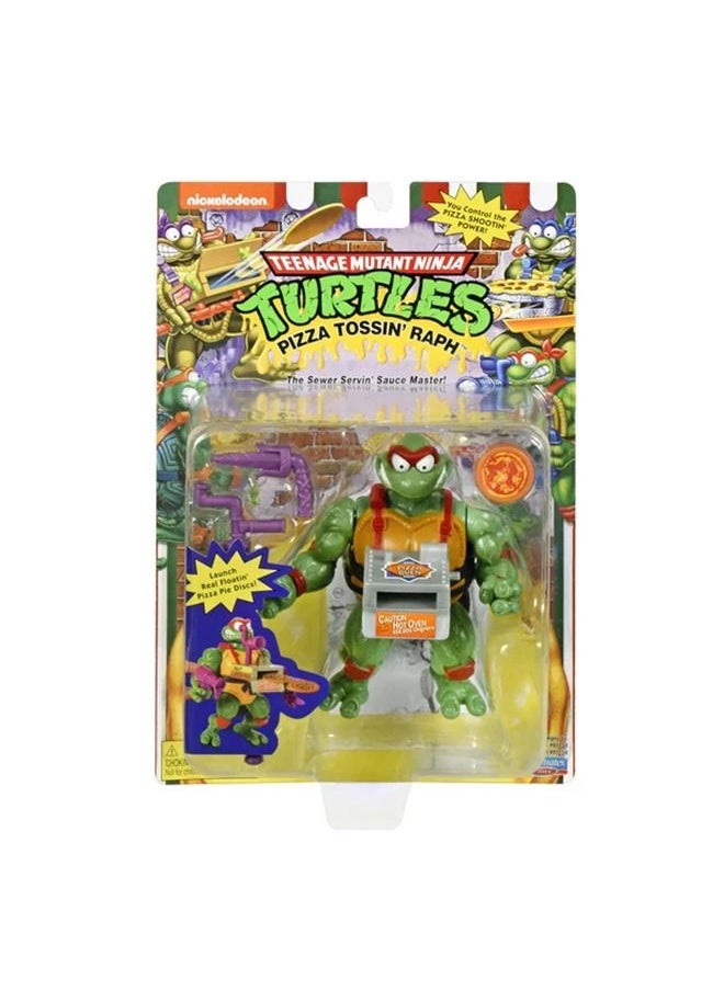 Teenage Mutant Ninja Turtles تمثال رافائيل الأصلي الكلاسيكي لرمي البيتزا  - Image 1