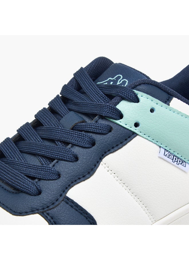 Kappa Women's Colourblock Lace-Up Sports Shoes  - Image 4