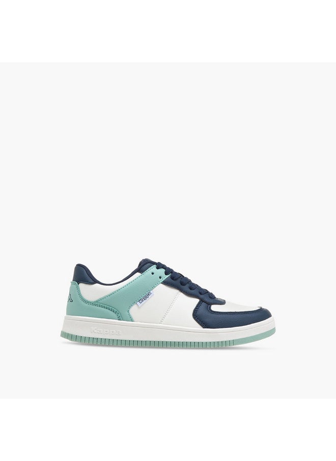 Kappa Women's Colourblock Lace-Up Sports Shoes  - Image 2