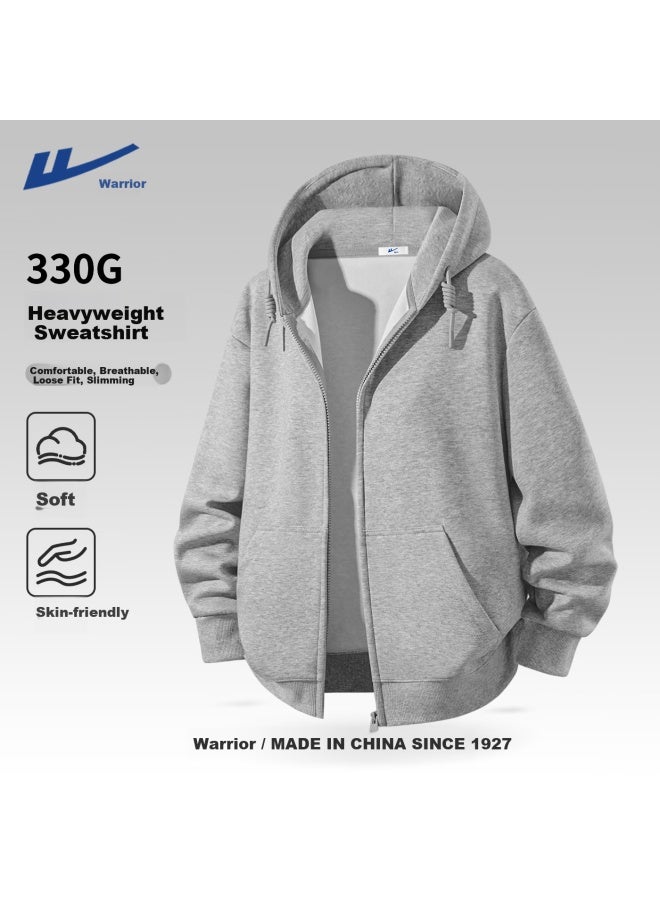 Pull Back Warrior Women's Hoodie Jacket New Spring Season Zip-up Casual High-end Versatile Hooded Top - Image 1