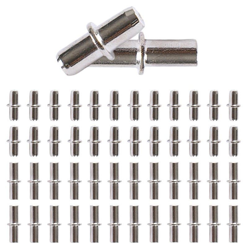 TRKETK 50 Piece Shelf Bracket, Shelf Support Cabinet Cleats for Shelves, Metal Shelves, Shelf Brackets for Office Furniture, Kitchen - Image 1