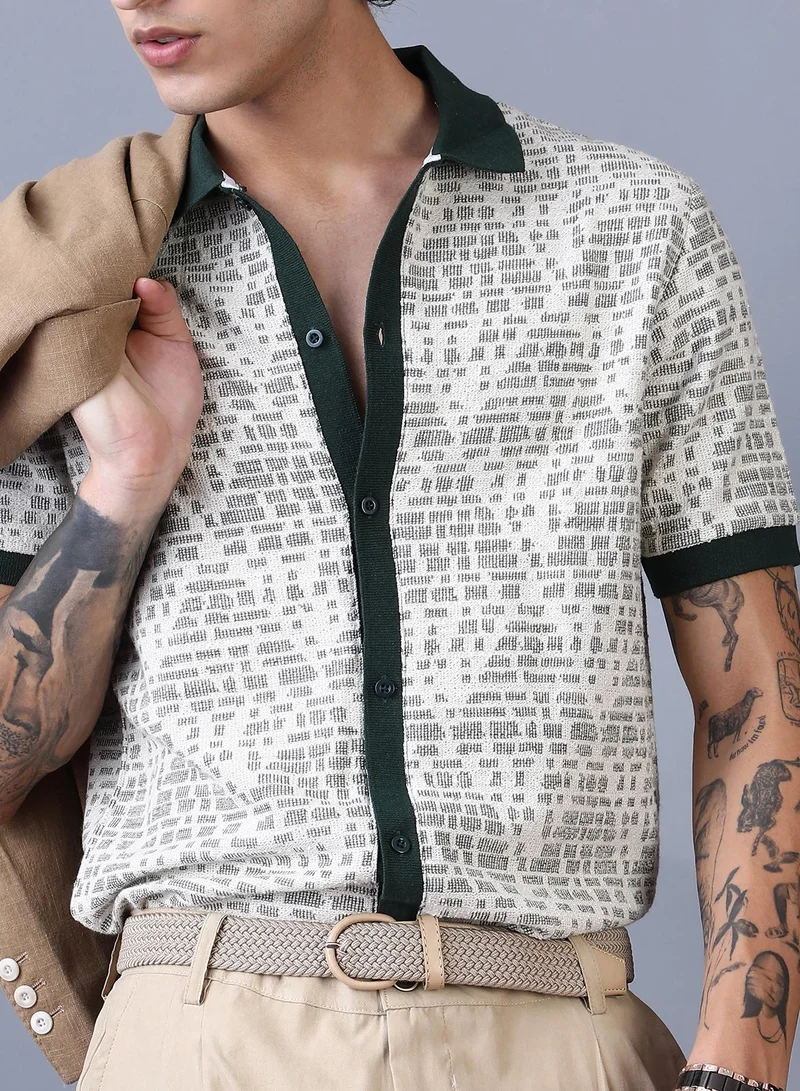 CAHOOT  Men's Printed Casual Shirt for Men for Men | Best Price UAE
