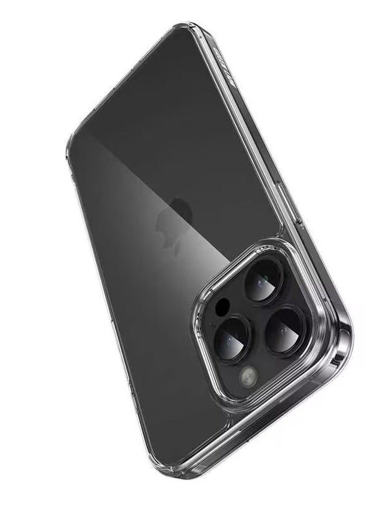 GREEN LION iPhone 15 Pro Max Case Crystal Clear Back Cover / Drop Protection / Precise Cutouts / Anti Yellowing / Anti Scratch / High Level Protection / Anti-Microbial Protection- Clear - Image 2