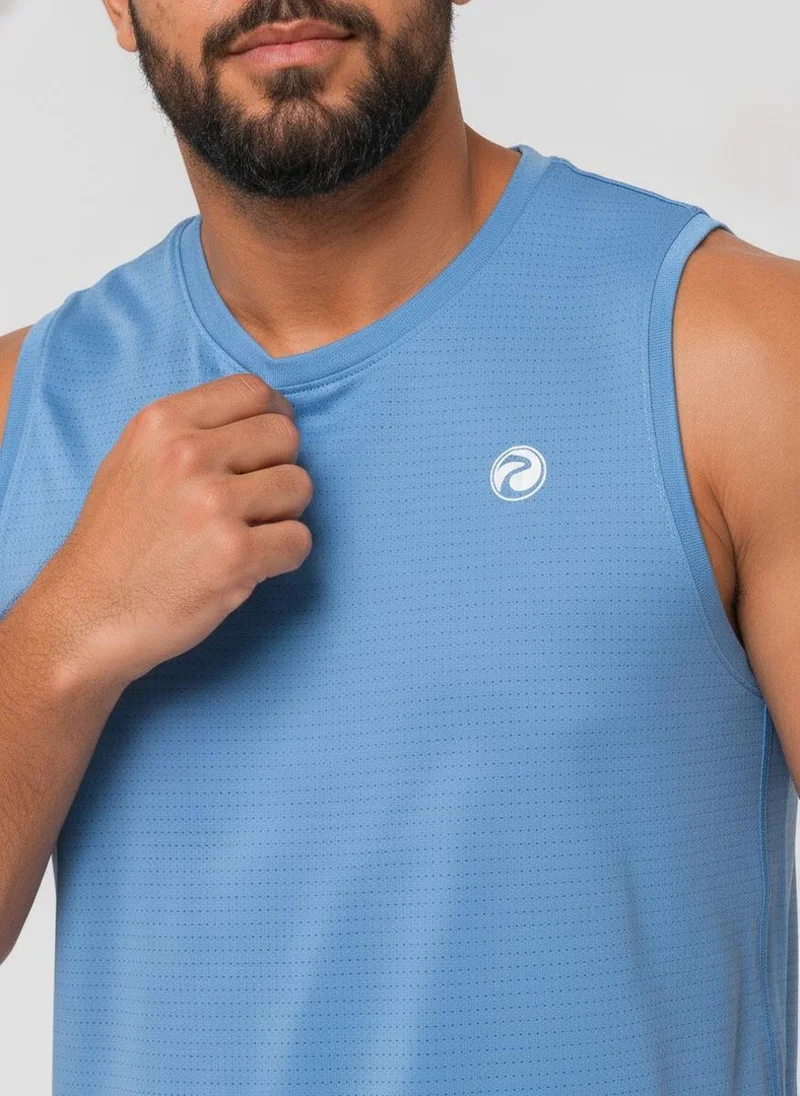 Prima Ace Plus Size Airflow Tank Premium Premium Sky Blue