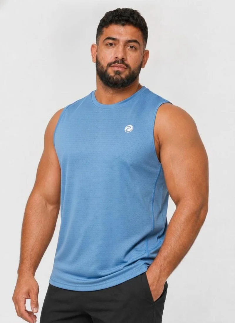 Prima Ace Plus Size Airflow Tank Premium Premium Sky Blue