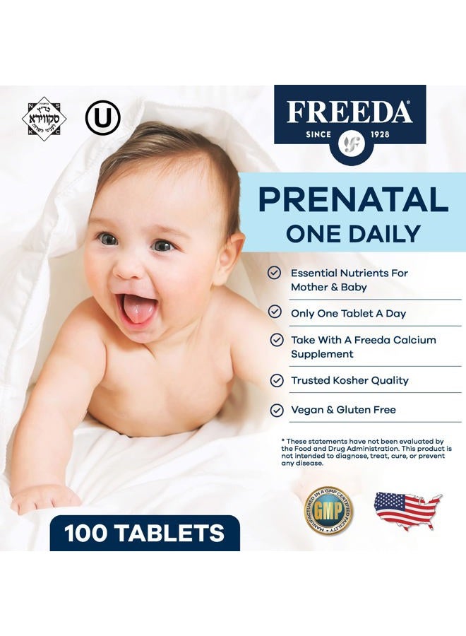 Freeda Prenatal One Daily - 100 Tablets - Image 2