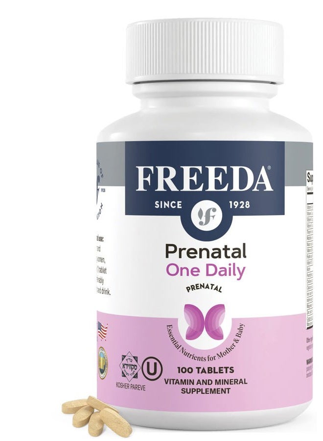 Freeda Prenatal One Daily - 100 Tablets - Image 1