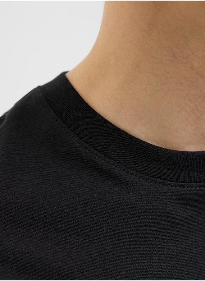 JJ Rebel by Jack & Jones JREBROCKY LOGO TEE SS CREW NECK  - Image 3