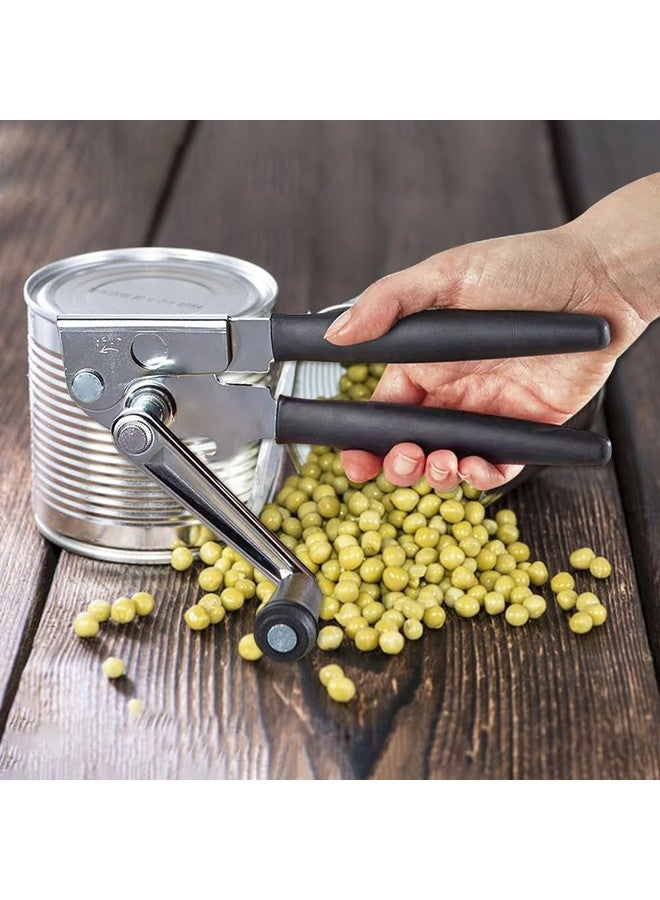 NUFR Crank Can Openers Manual,Heavy Duty Commercial Can Opener with Rubber-coated Long Handles - Image 4