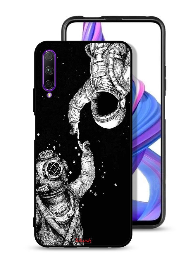 Tolwak Honor 9X Pro Protective Case Cover Astronauts - Image 1