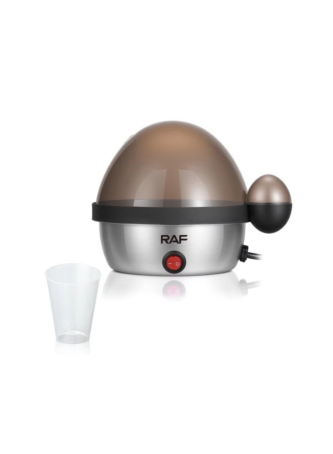RAF Electric Egg Boiler, 350W Fast Cooker for Up to 7 Eggs, Auto Shutoff, Soft/Medium/Hard Boil Settings, Compact Design, Easy to Use Egg Maker for Quick Healthy Breakfasts - Image 3