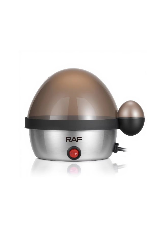 RAF Electric Egg Boiler, 350W Fast Cooker for Up to 7 Eggs, Auto Shutoff, Soft/Medium/Hard Boil Settings, Compact Design, Easy to Use Egg Maker for Quick Healthy Breakfasts - Image 1