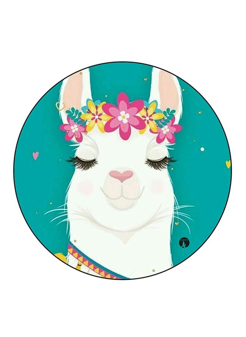 RKN - Llama Printed Mouse Pad  Multicolour - Image 1
